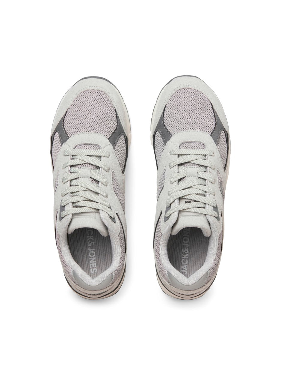 Jack & Jones sneakers heren grijs dessin – Wimbledon
