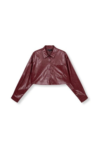 Refined department R2511994842 blouse l/m dames bordeaux