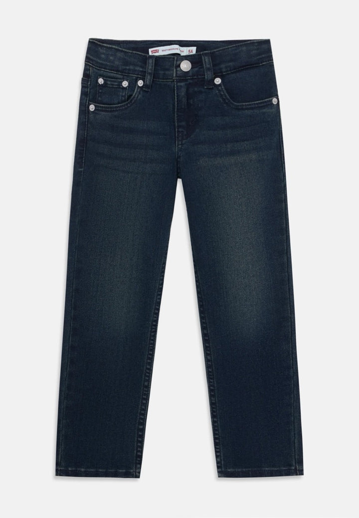 Levi's boys 502 regular tapered jeans – jongens - Black Denim