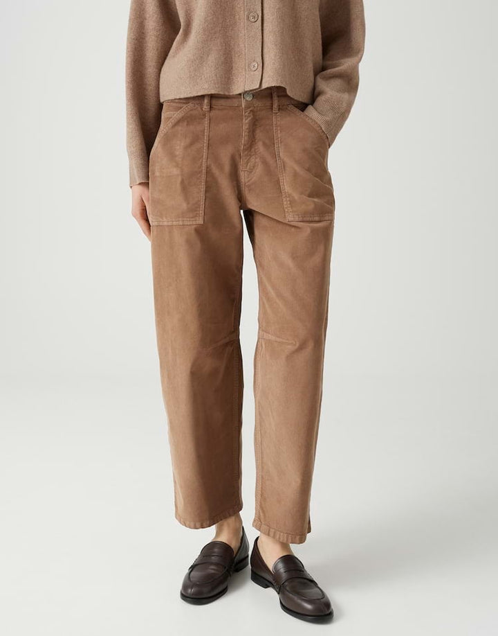 Opus Lissie Boldie 1060719389248 lange broek cognac - L28