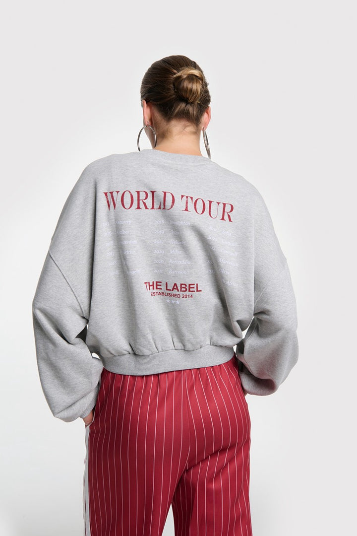Alix the label 2602893603 sweater dames grijs melee