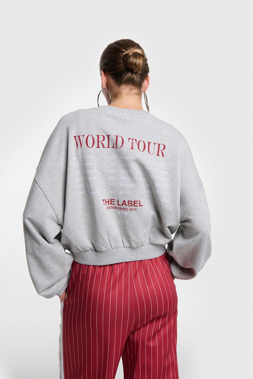 Alix the label 2602893603 sweater dames grijs melee