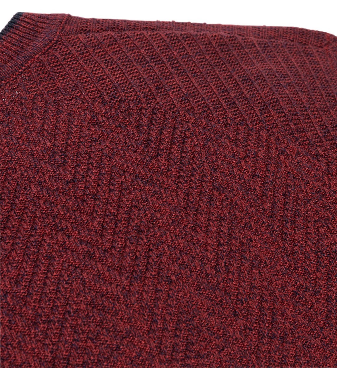 Lyle & Scott KN2110VC trui bordeaux – heren