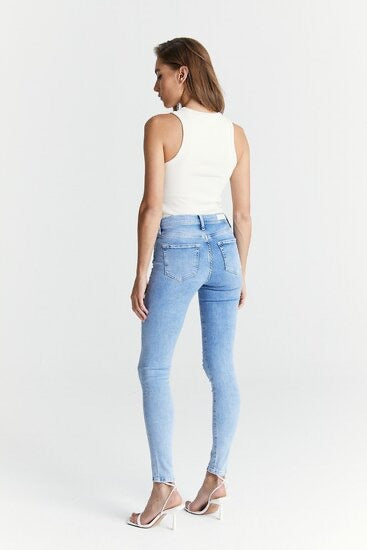 COJ Sophia L30 skinny fit jeans dames – blue denim - L30