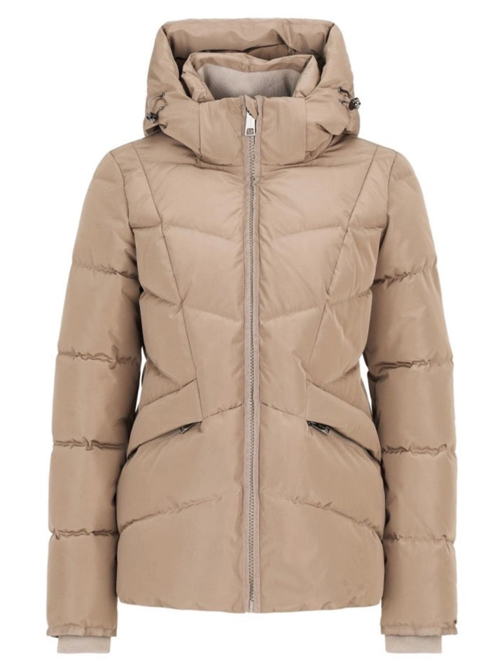 Covered L60391 Anna winterjas dames – olijf