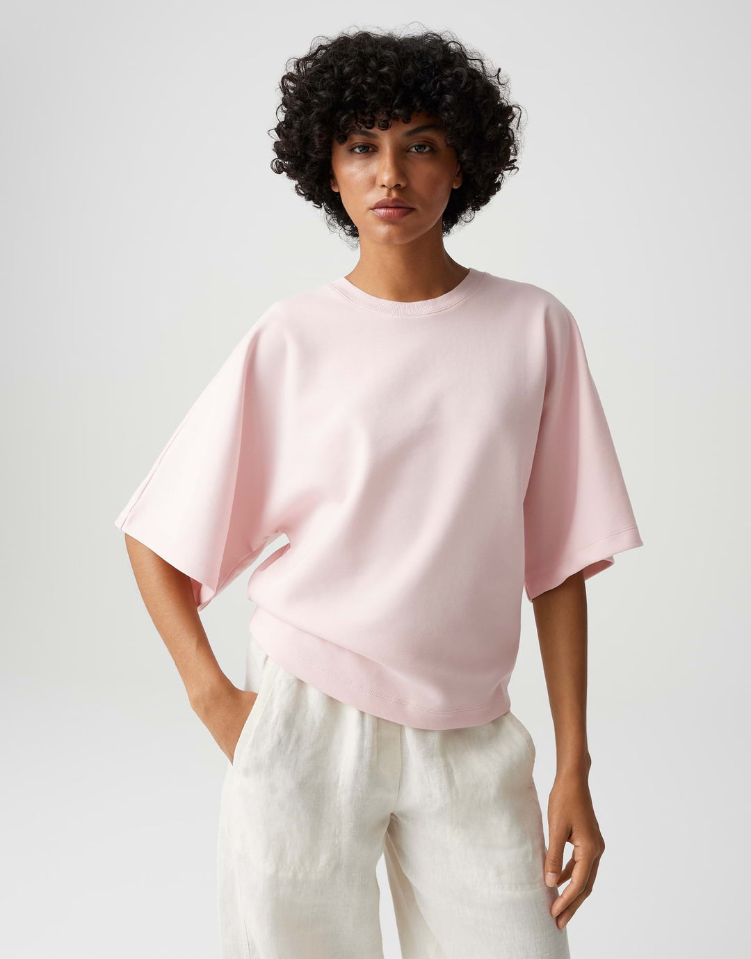 Opus Gikko 10538714012 sweater dames roze