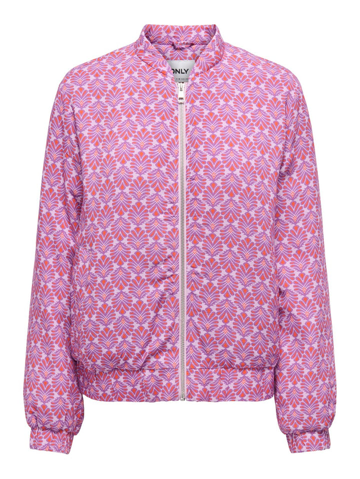 Only 15347339 Biana jack dames – paars dessin