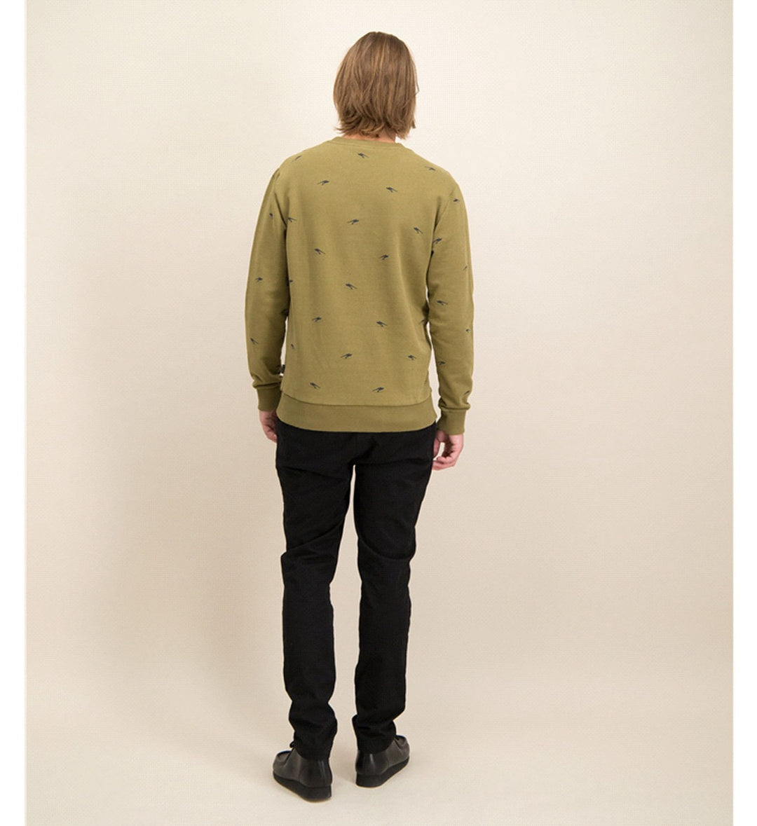 Lyle & Scott ML2022V sweater bruin – heren