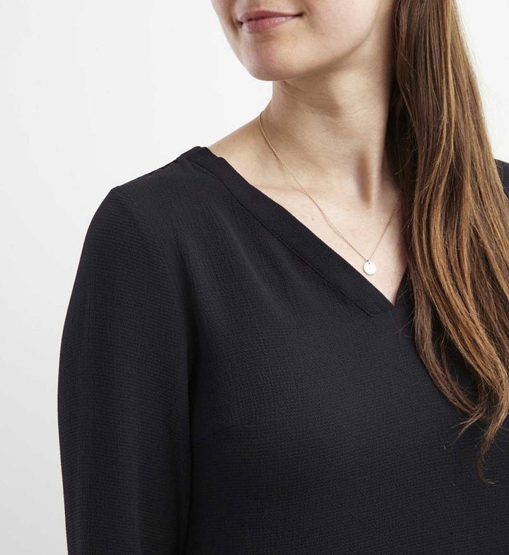Only Hallie top zwart – dames