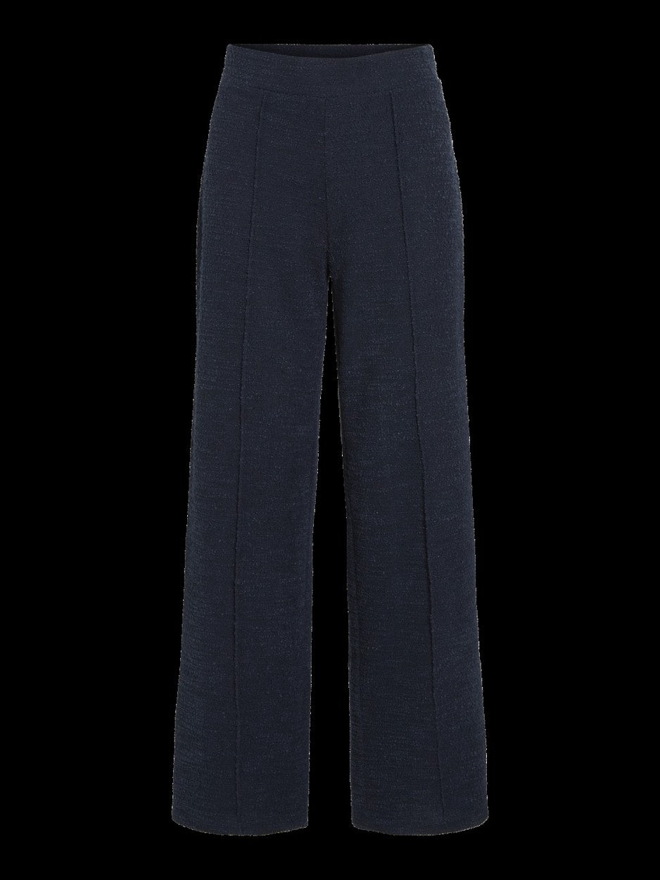 Vila Amyna lange broek dames navy
