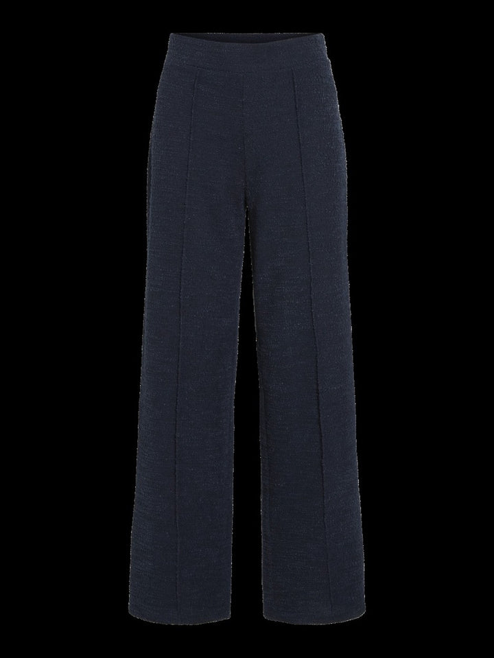 Vila Amyna lange broek dames navy