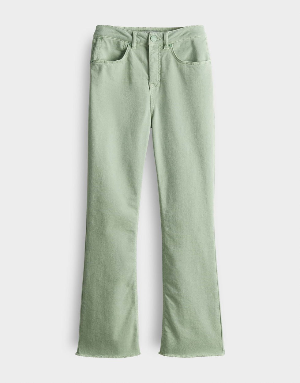 Opus eboni french bootcut flare fit jeans dames groen - L28