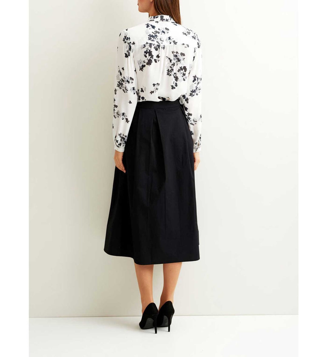 Opus blouse l/m ecru dessin – dames