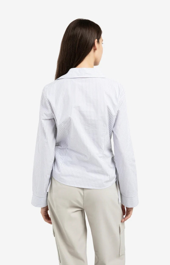 YAYA Women blouse l/m wit dessin – dames