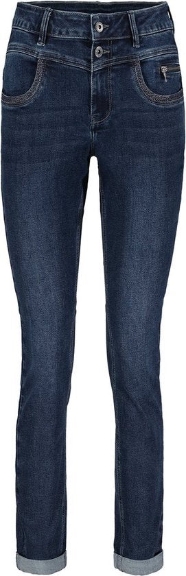Red Button SRB4295 Sienna jeans regular-straight fit dames - Blue Denim