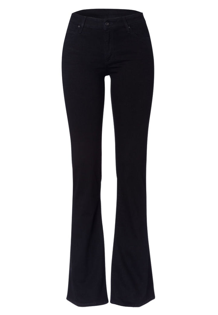 Cross Jeans P 433-005 bootcut flare fit dames – black denim - L32