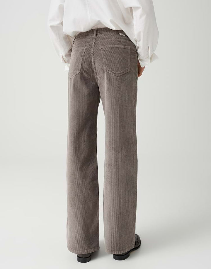 Opus Mivi 10607313362248 jeans low croth-baggy fit kaki - Taupe - L31