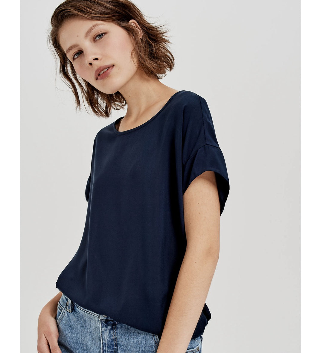 Elvira Casuals E4 25-049 Lelie t-shirt dames navy