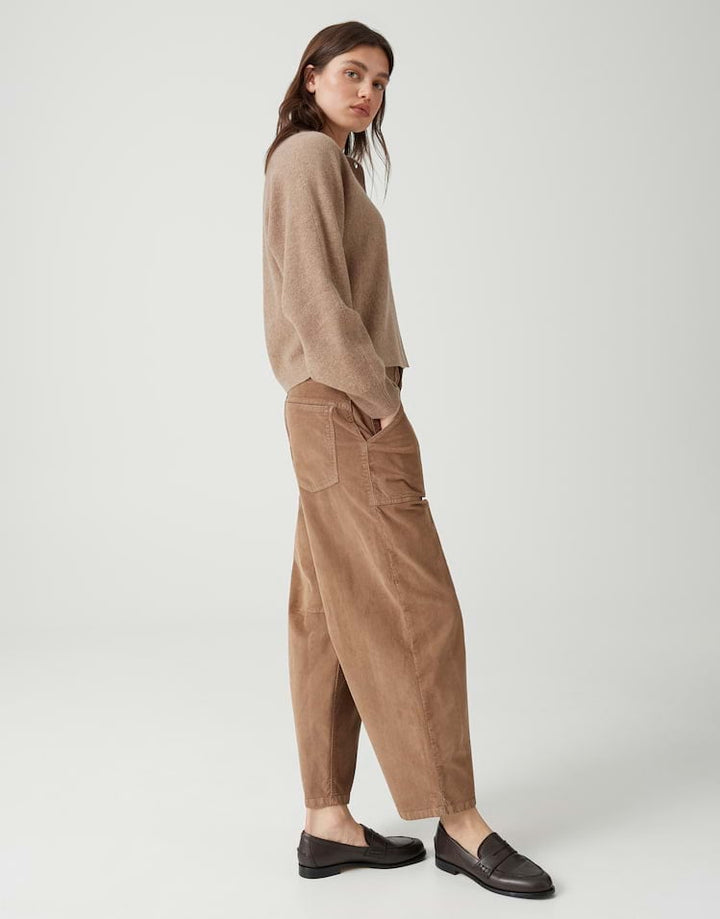 Opus Lissie Boldie 1060719389248 lange broek cognac - L28