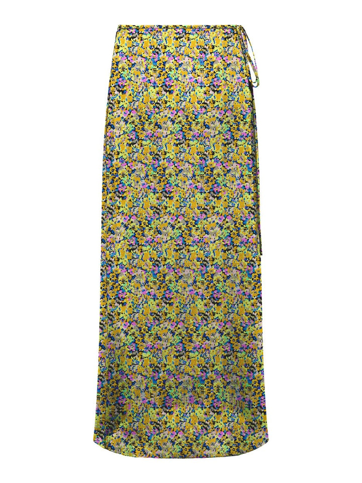 Only Nova maxi rok geel dessin – dames