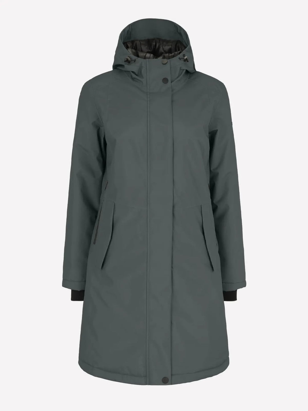 Covered L60359 Frida winterjas dames groen