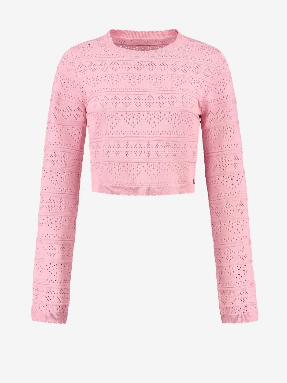 Nikkie N 7-834 2402 top l/m dames roze