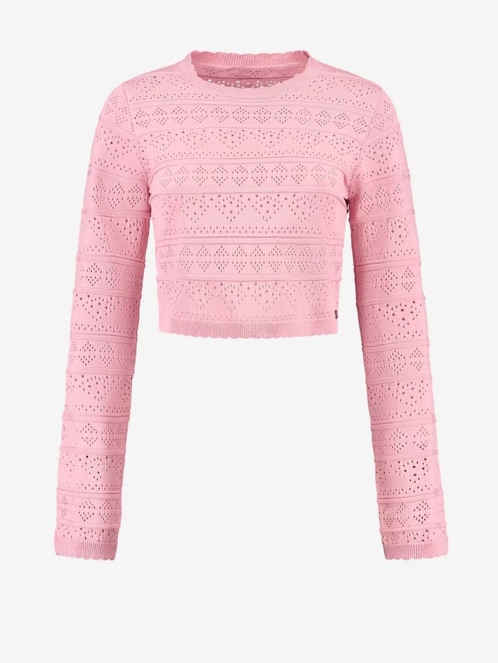 Nikkie N 7-834 2402 top l/m dames roze
