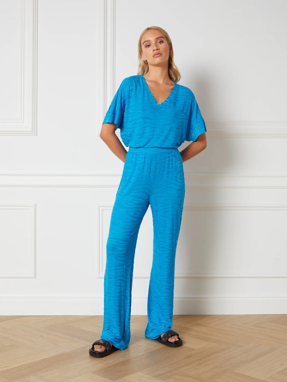 Refined department t-shirt kobalt – dames