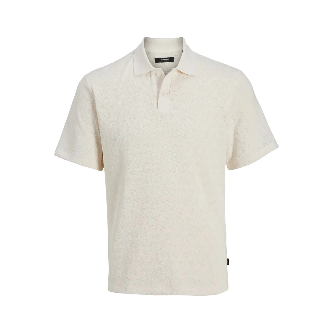 Jack & Jones Blatrenton polo off-white – heren