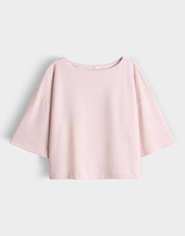 Opus Syros t-shirt licht roze – dames