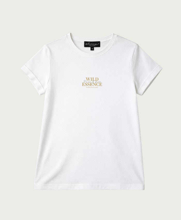 Elvira Casuals E2 26-065 Wild Esence t-shirt dames - Off-white