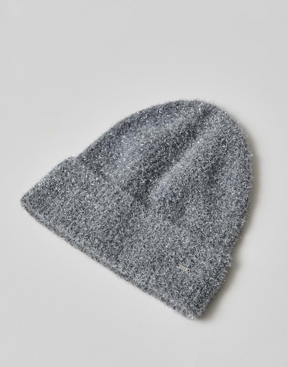 Opus Atwista cap 10240211875284 muts zilverkleurig