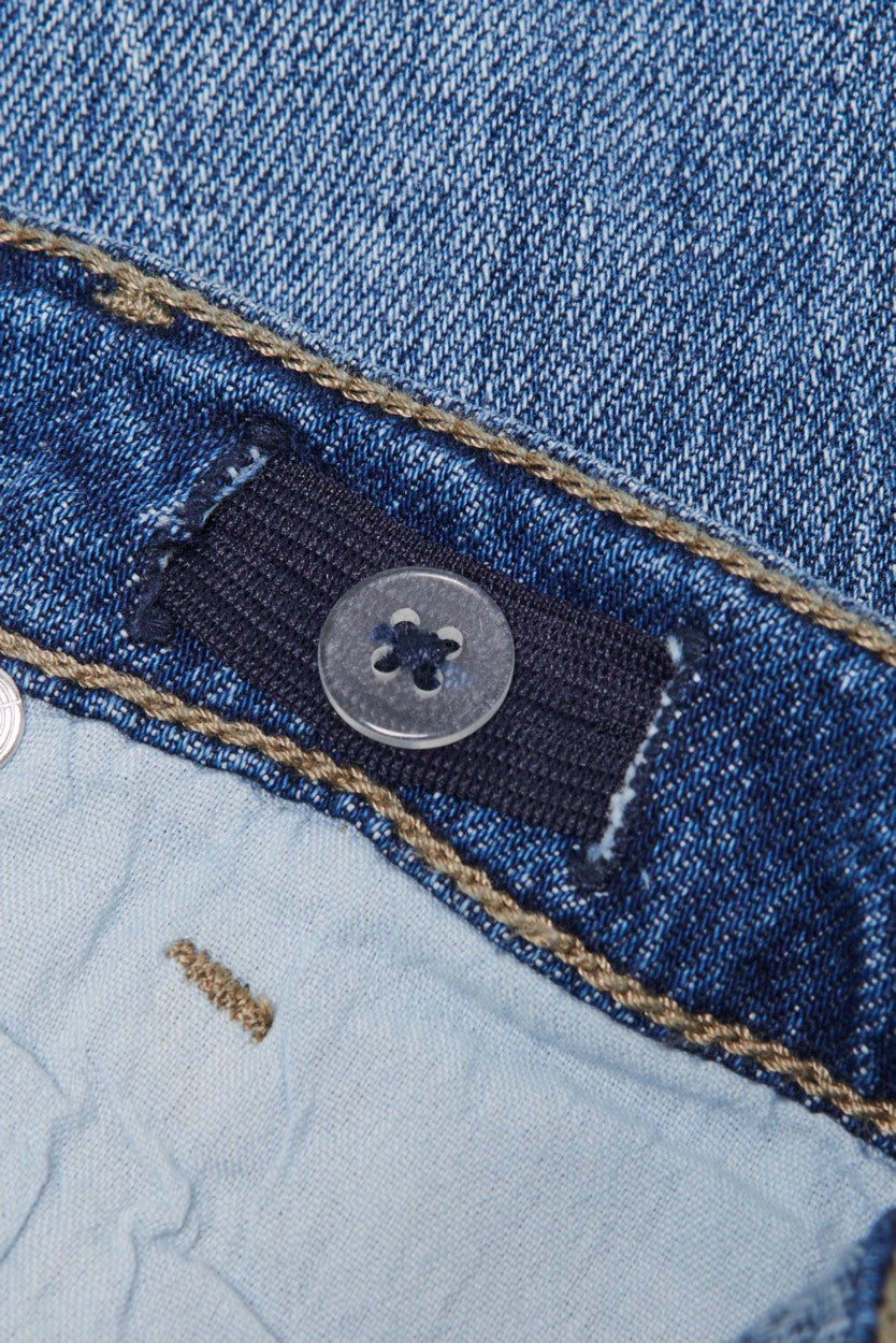 Kogmegan Wide Azg Noos - Blue Denim