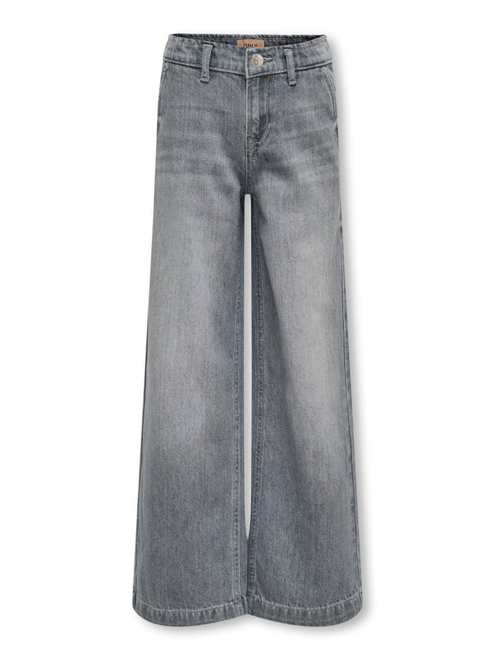 Kogcomet Wide Leg Dnm Mat624 - Grey Denim