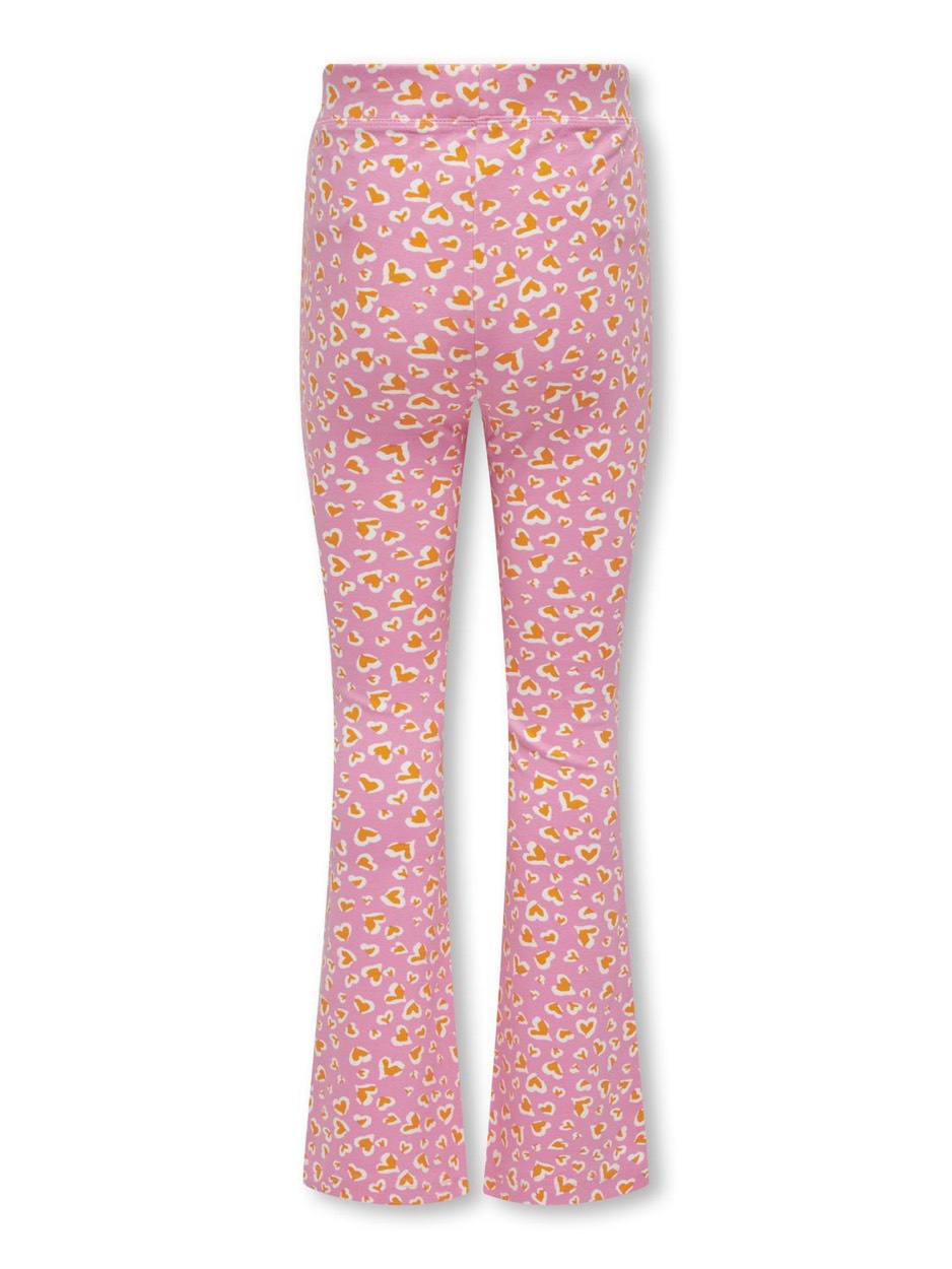 Kogpaige Flared Aop Pant Cs Pnt - Roze Dessin