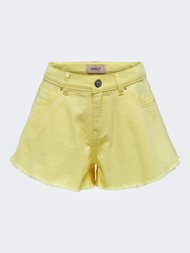 Kogchiara Wave Col Raw Shorts Pnt - Geel