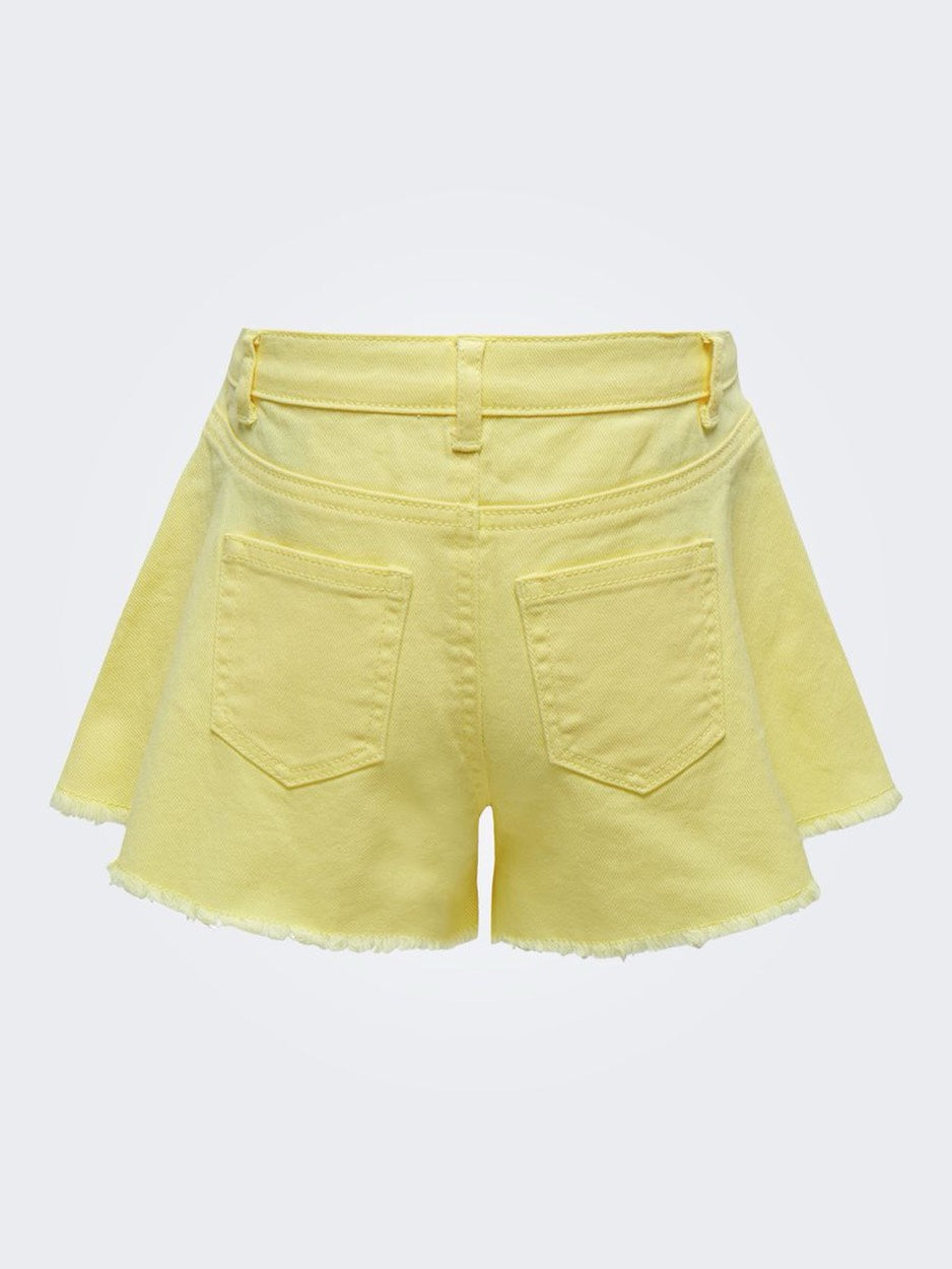 Kogchiara Wave Col Raw Shorts Pnt - Geel