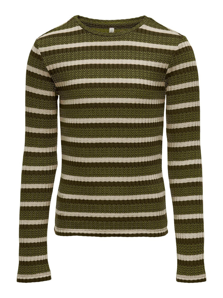 Kogria L/s Top Jrs - Groen Dessin