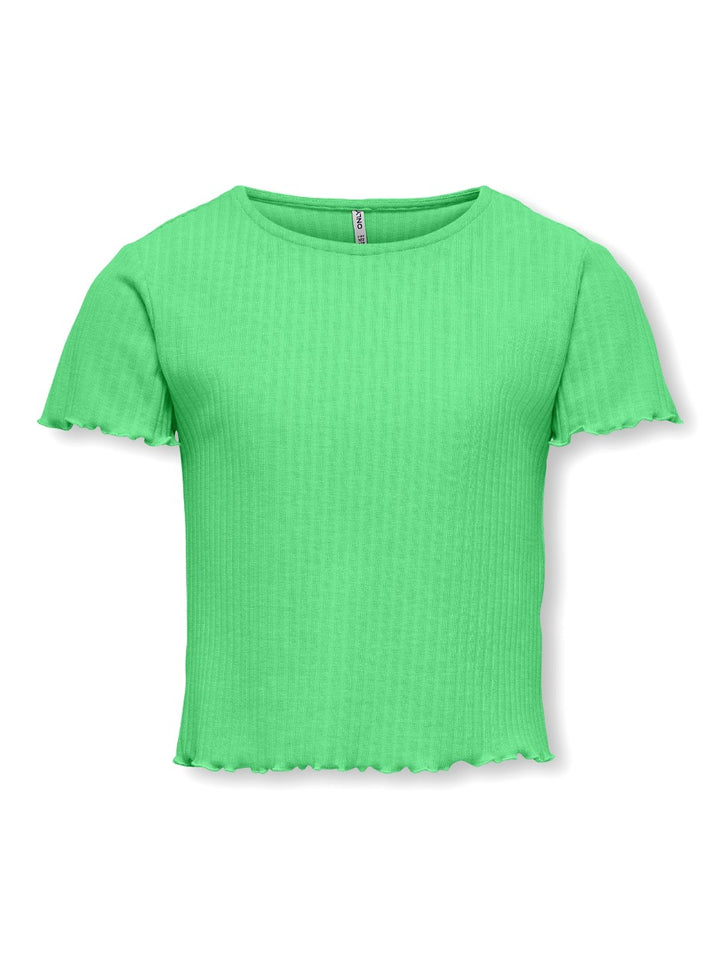 Kognella Ss O-neck Top - Groen