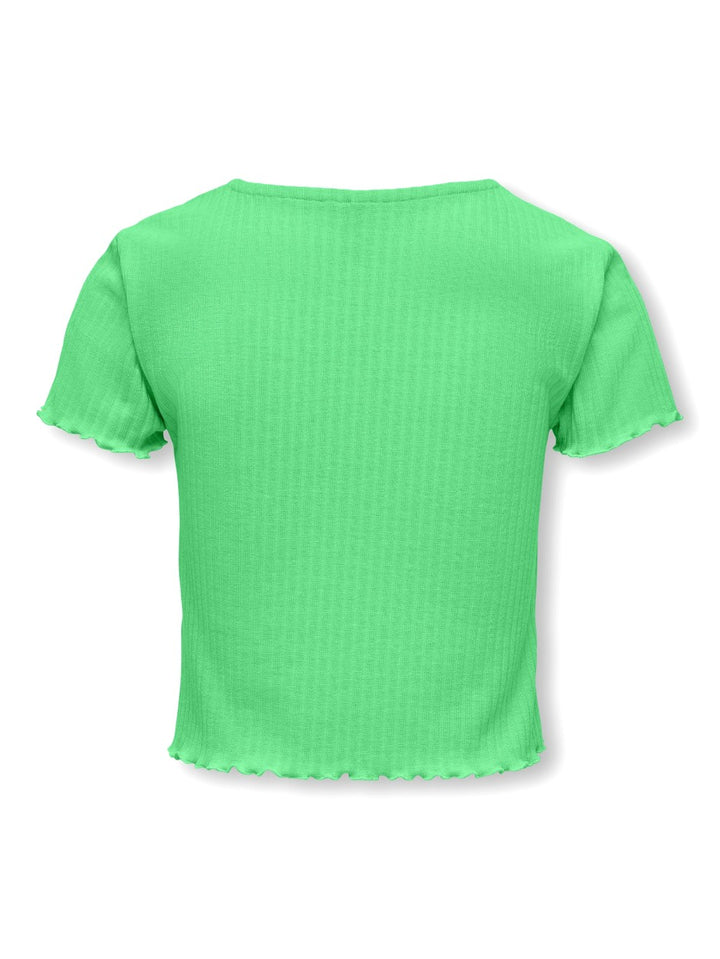 Kognella Ss O-neck Top - Groen