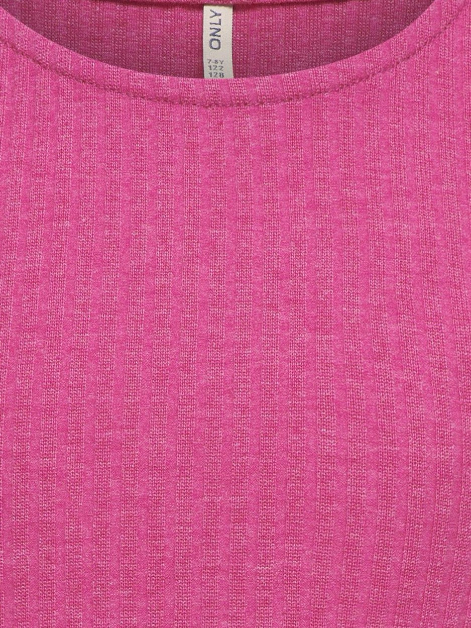 Kognella Ss O-neck Top - Fuchsia