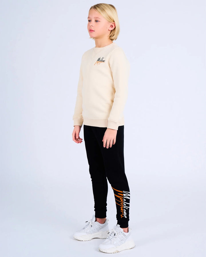 Malelions Junior Split Sweater - Beige
