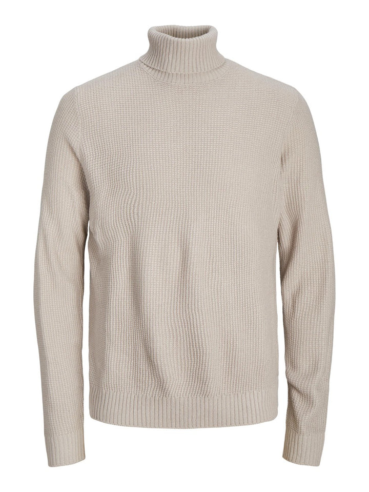 Jorkyle Knit Roll Neck Jnr - Taupe