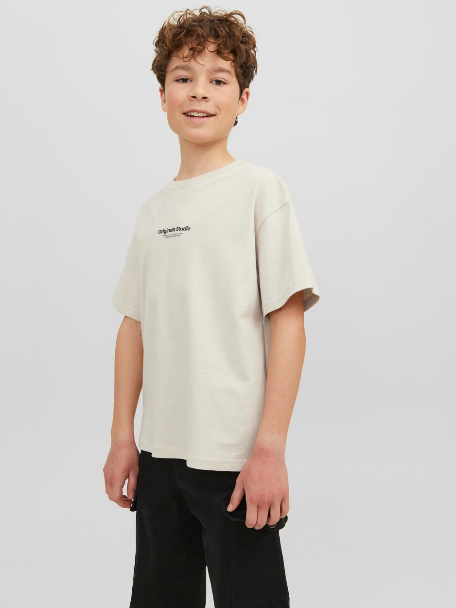 Jorvesterbro Tee Ss Crew Neck Noos - Beige