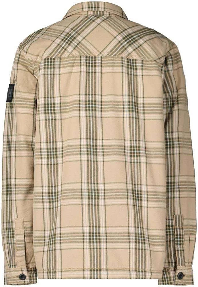 Jcoben Classic Teddy Overshirt Ls Jnr - Zand Dessin