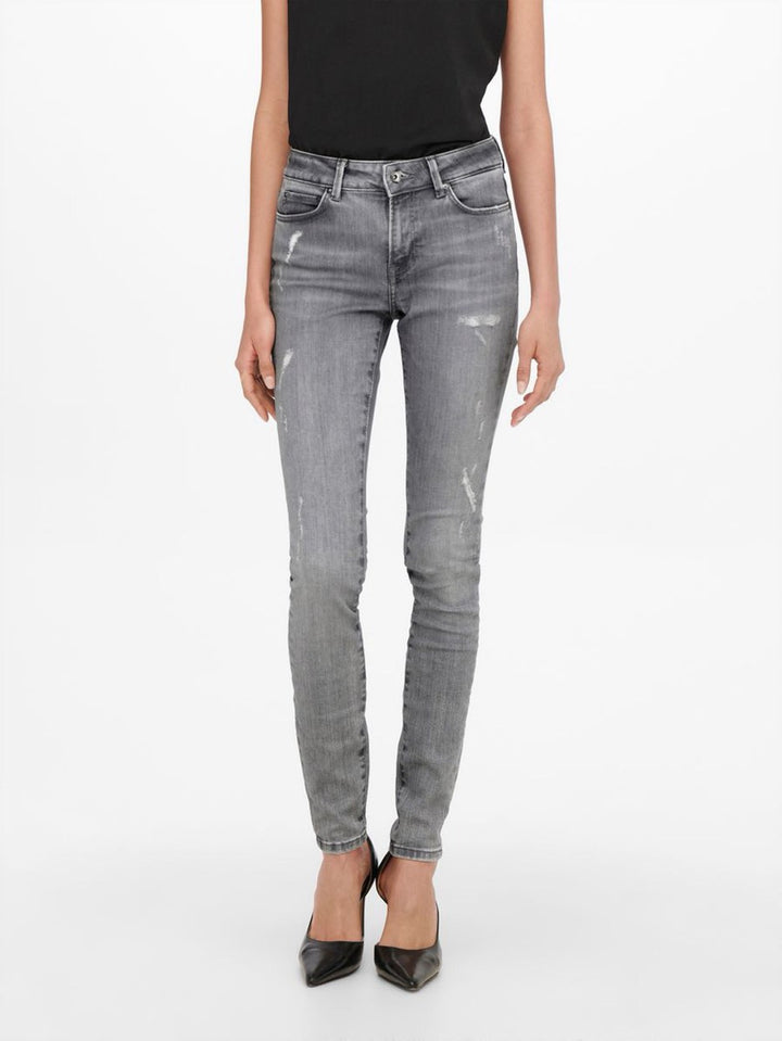 Onlwiser Blush Mid Sk Fg320 - Grey Denim