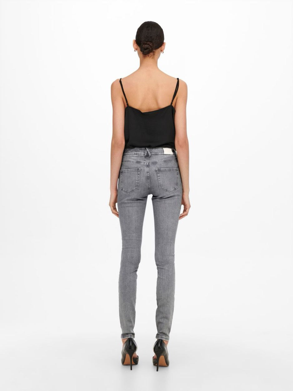 Onlwiser Blush Mid Sk Fg320 - Grey Denim