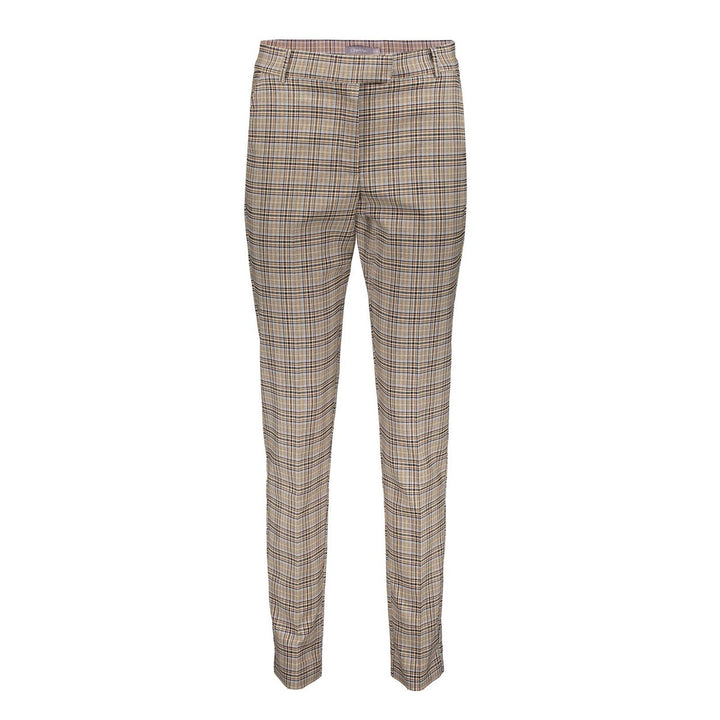 Pantalon Check - Blauw Dessin