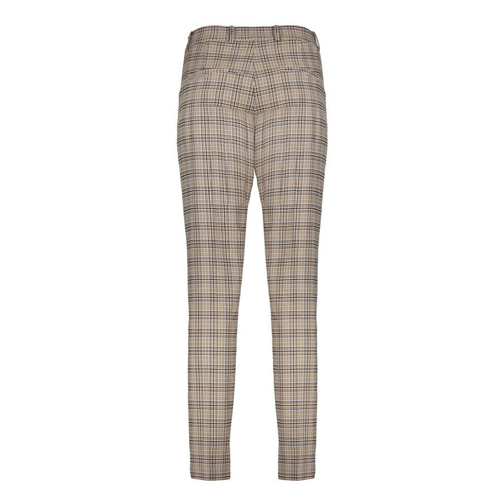 Pantalon Check - Blauw Dessin