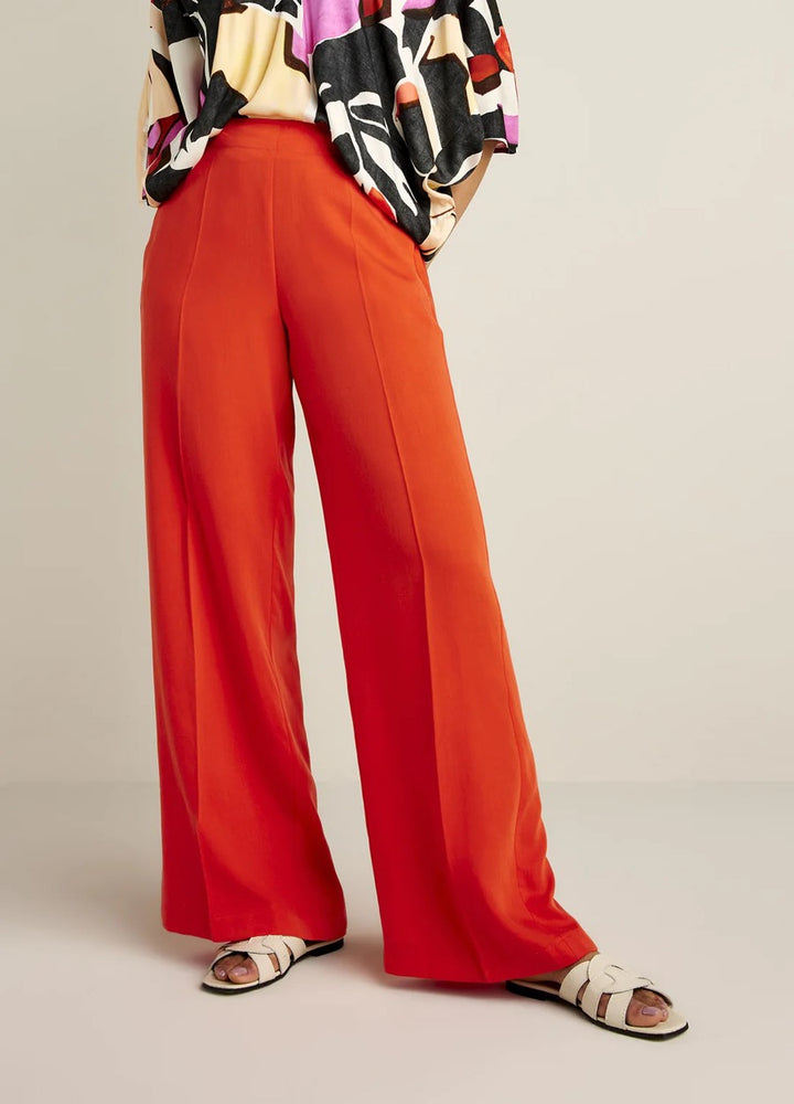 Trousers Tencel - Koraal Rood